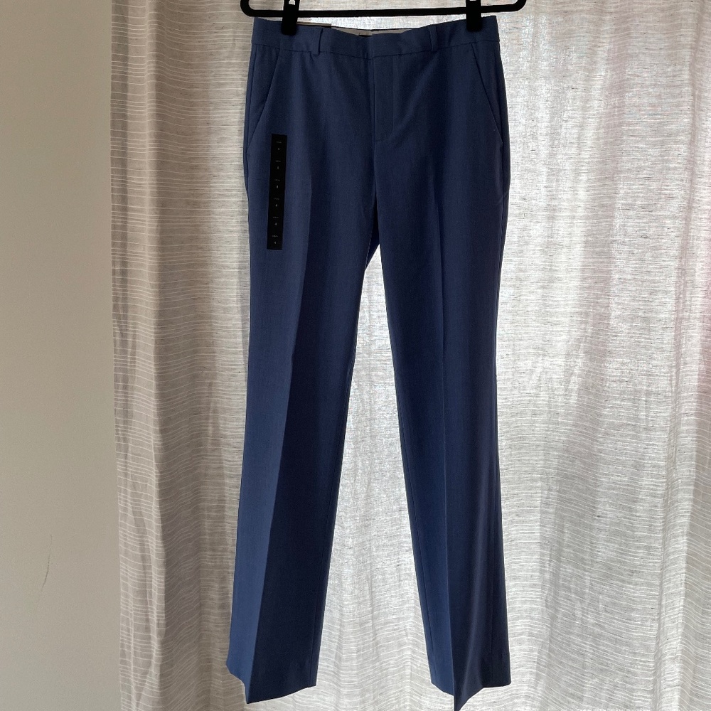Banana Republic blue curvy fit Logan trouser.  Size 4.